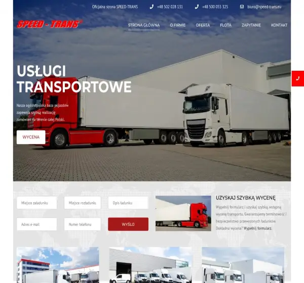 Forum i opinie o speed-trans.com.pl