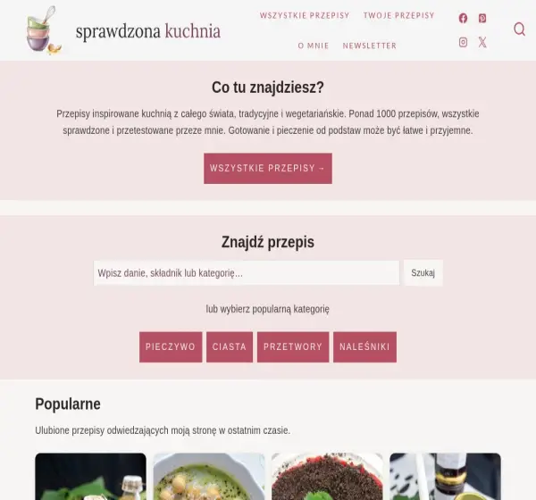 Forum i opinie o sprawdzonakuchnia.pl