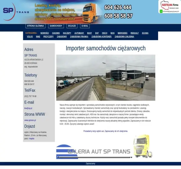 Forum i opinie o sptrans.pl