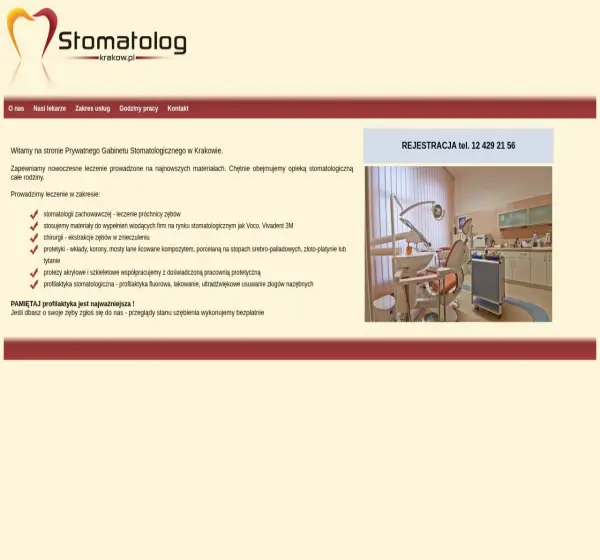 Forum i opinie o stomatolog.krakow.pl