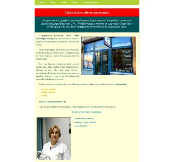 Forum i opinie o stomatologiarodzinna.waw.pl