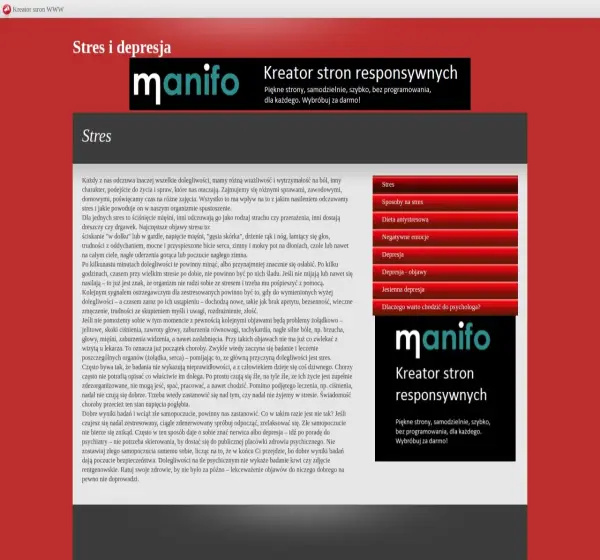 Forum i opinie o stres-i-depresja.manifo.com