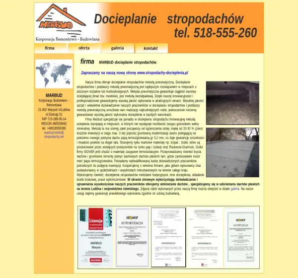 Forum i opinie o stropodachy.net
