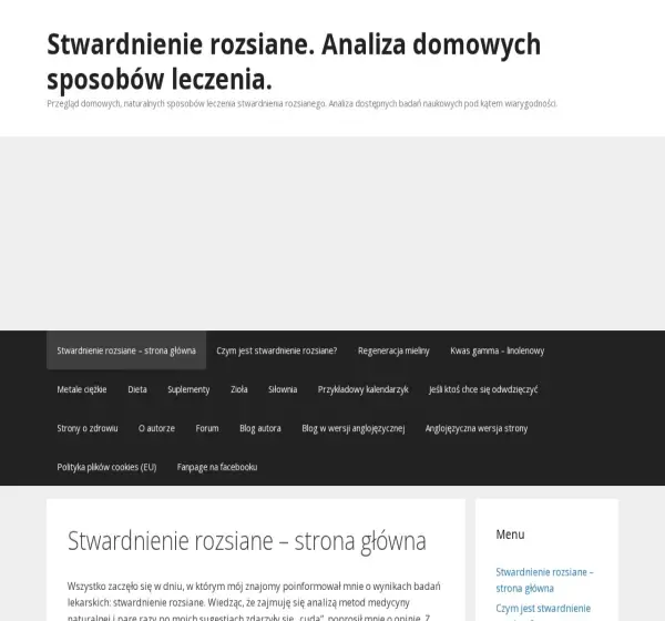 Forum i opinie o stwardnienie.naturalneleczenie.com.pl