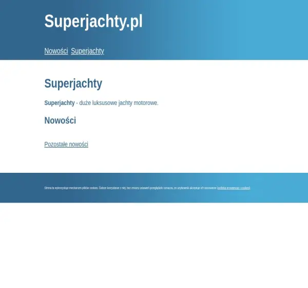 Forum i opinie o superjachty.pl