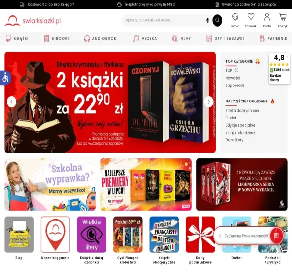 Forum i opinie o swiatksiazki.pl