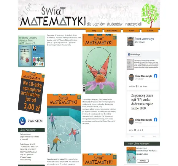 Forum i opinie o swiatmatematyki.pl
