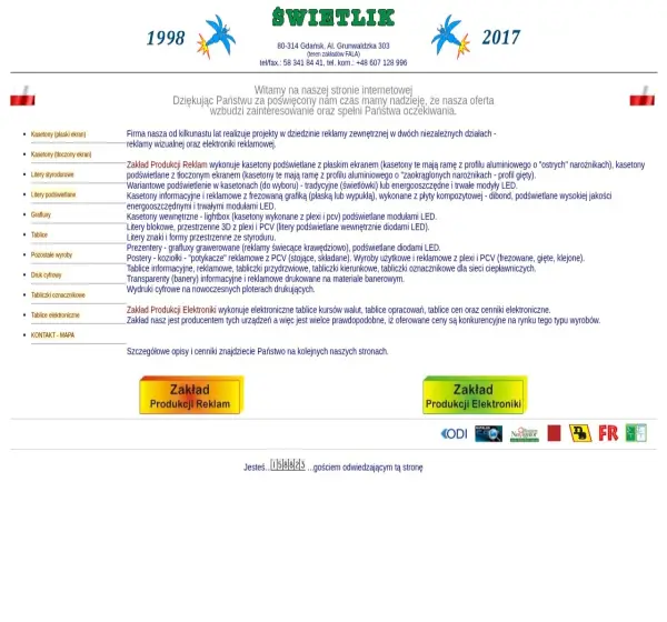 Forum i opinie o swietlik.hg.pl