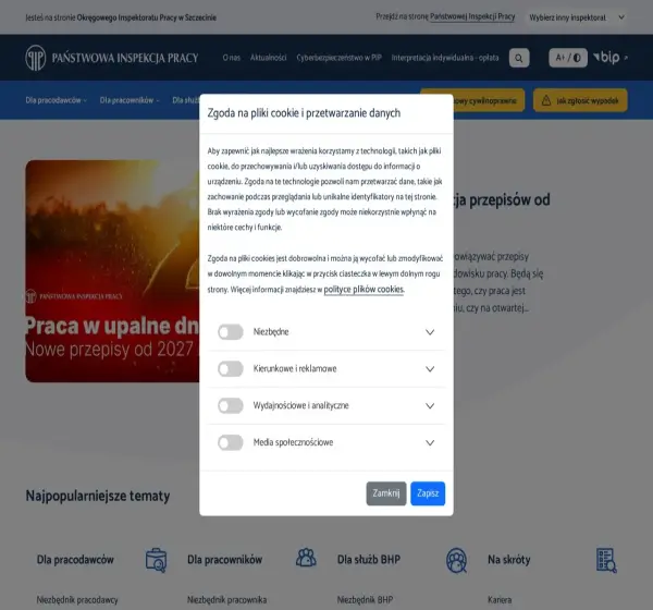 Forum i opinie o szczecin.pip.gov.pl