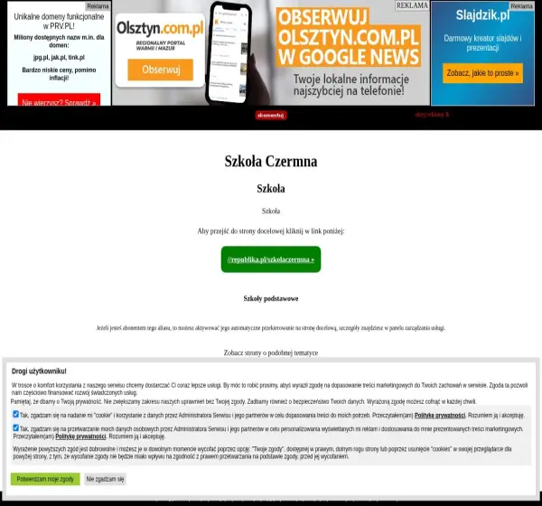 Forum i opinie o szkolaczermna.prv.pl
