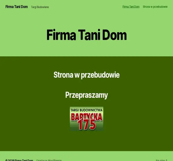 Forum i opinie o tanidom.waw.pl