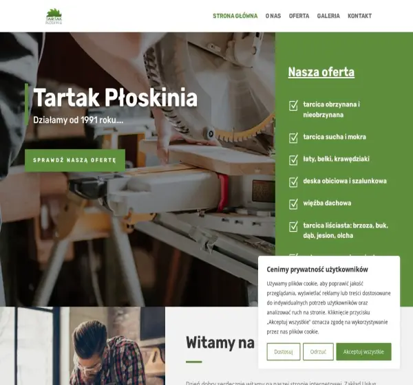 Forum i opinie o tartakploskinia.pl