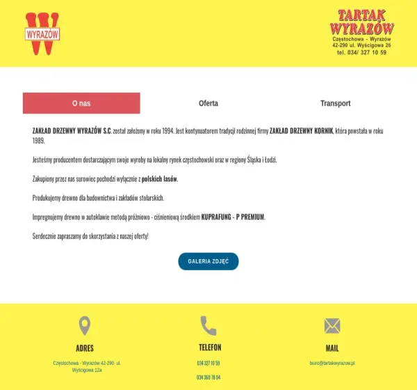Forum i opinie o tartakwyrazow.pl