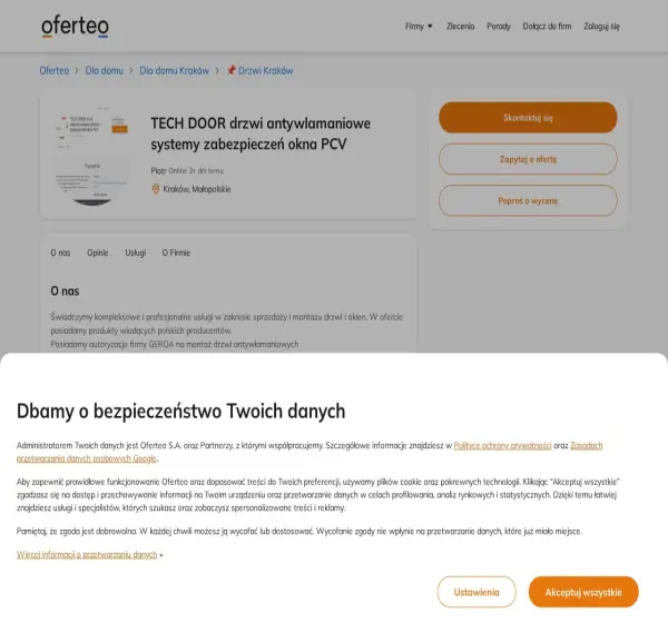 Forum i opinie o techdoor.oferteo.pl