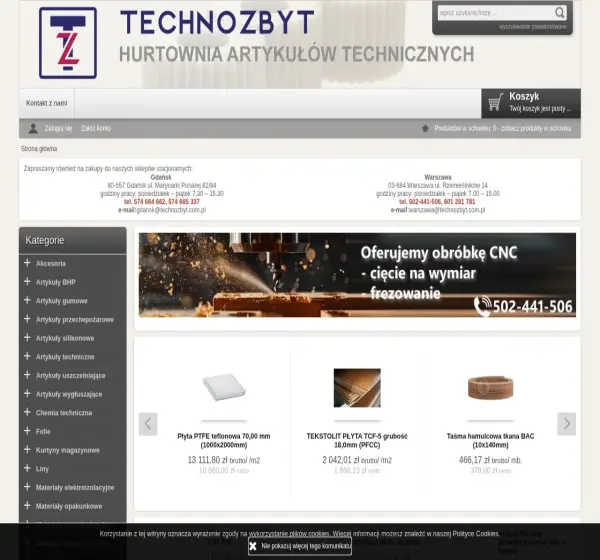 Forum i opinie o technozbyt.com.pl