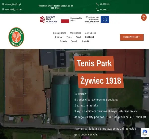 Forum i opinie o tenisparkzywiec.pl