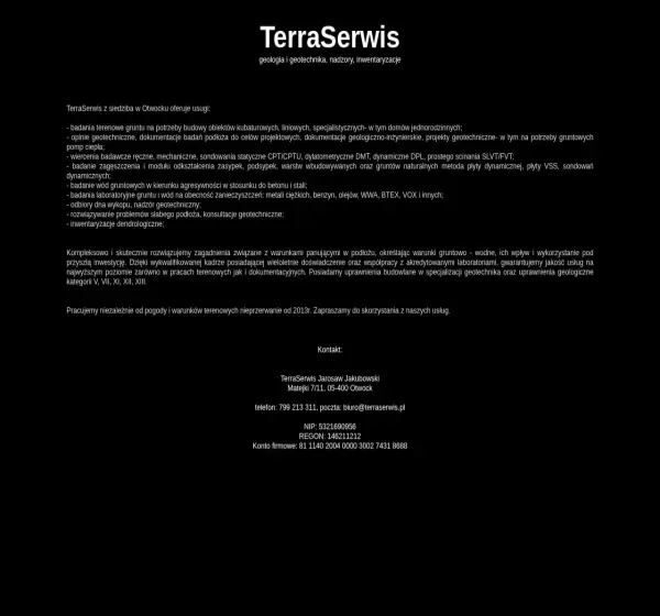 Forum i opinie o terraserwis.pl