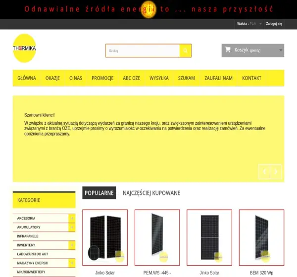Forum i opinie o thermika.com.pl