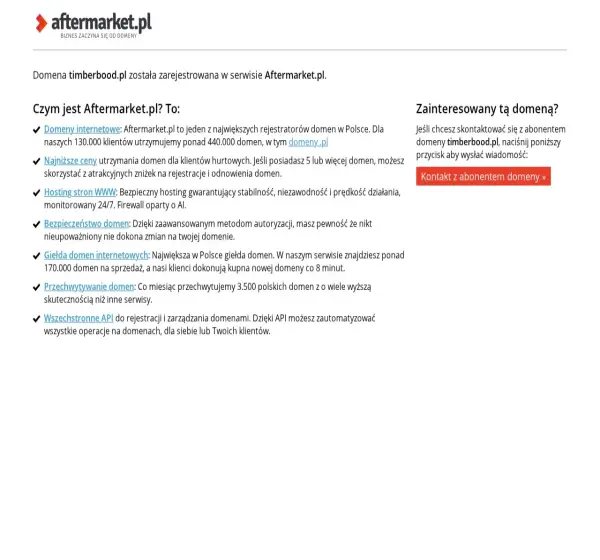 Forum i opinie o timberbood.pl