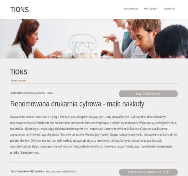 Forum i opinie o tions.pl