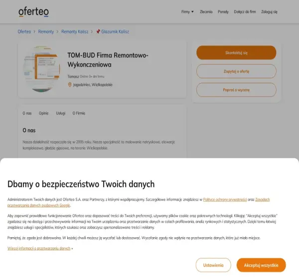 Forum i opinie o tombud.oferteo.pl