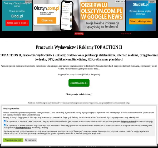 Forum i opinie o topaction.prv.pl