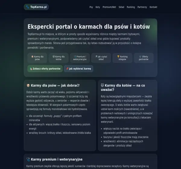 Forum i opinie o topkarma.pl
