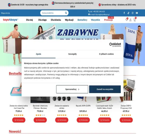 Forum i opinie o toys4boys.pl