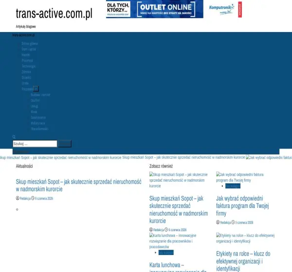 Forum i opinie o trans-active.com.pl
