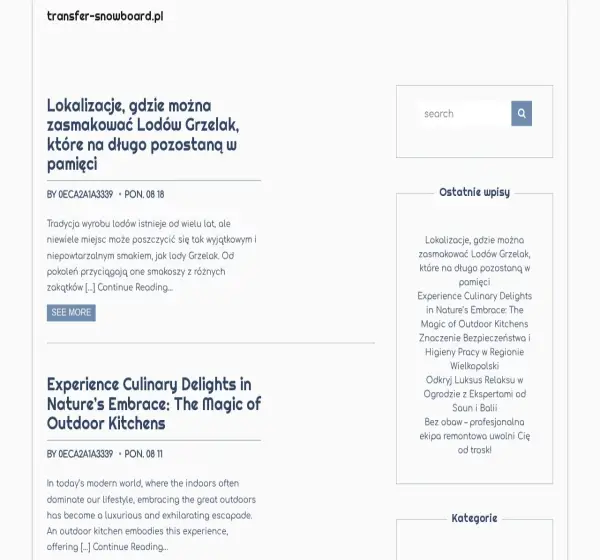 Forum i opinie o transfer-snowboard.pl