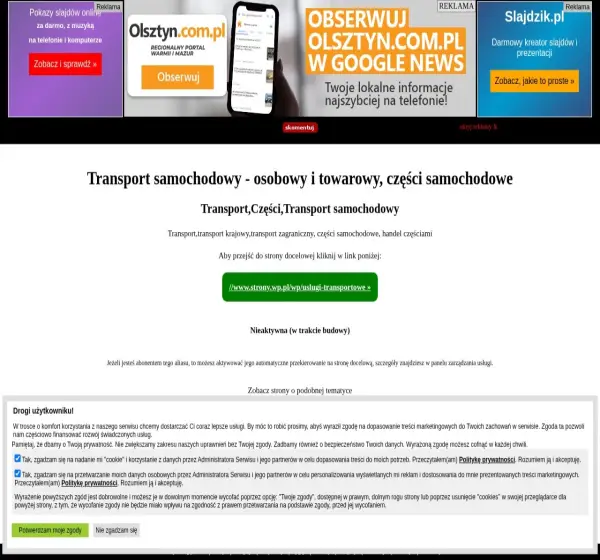 Forum i opinie o transport-uslugi.prv.pl