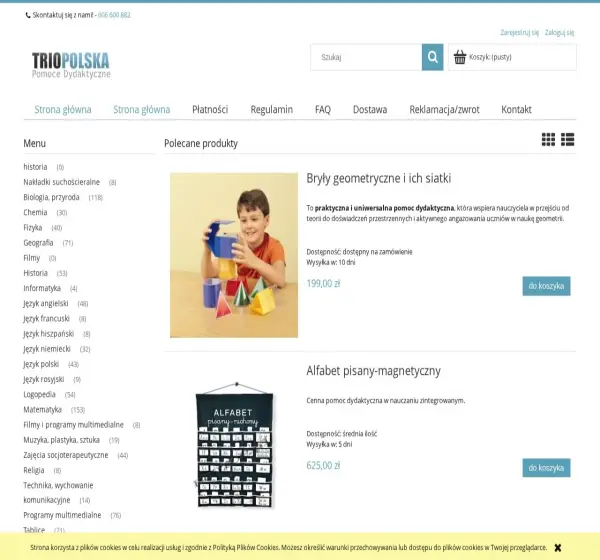 Forum i opinie o triopolskapomocedydaktyczne.pl