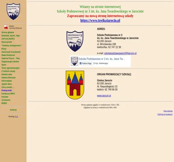 Forum i opinie o trojkajarocin.pl