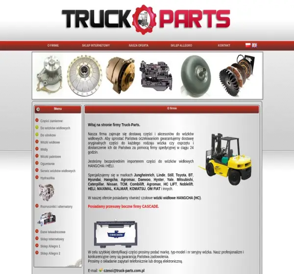 Forum i opinie o truck-parts.com.pl