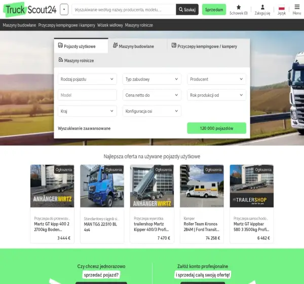 Forum i opinie o truckscout24.pl