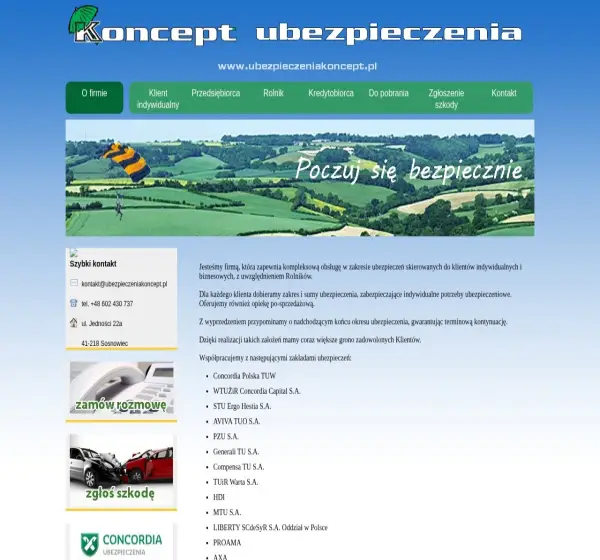 Forum i opinie o ubezpieczeniakoncept.pl