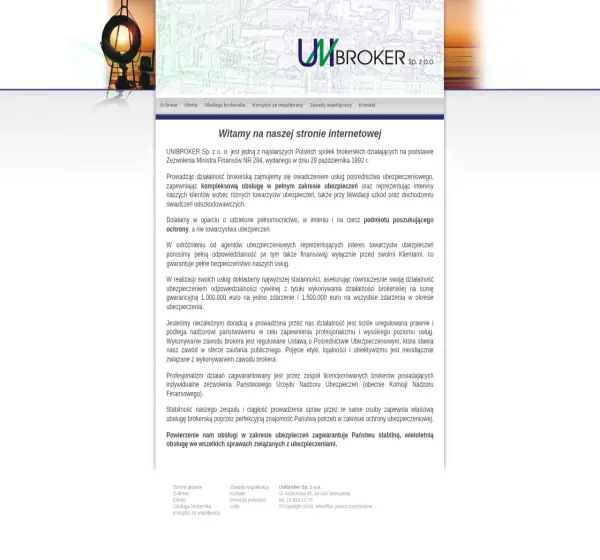 Forum i opinie o unibroker.pl