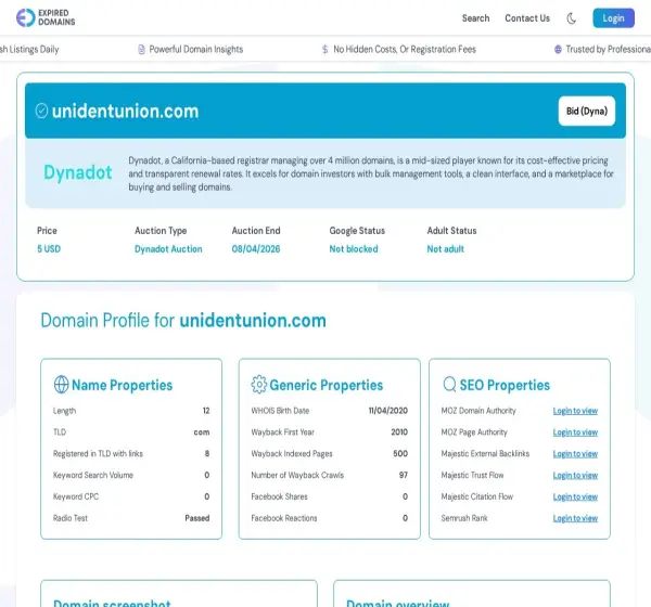 Forum i opinie o unidentunion.com