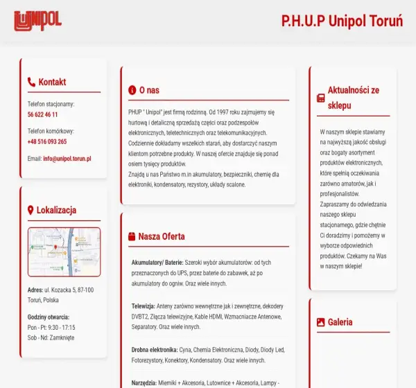 Forum i opinie o unipol.torun.pl