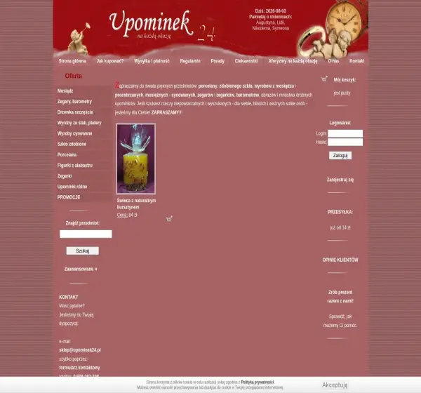 Forum i opinie o upominek24.pl