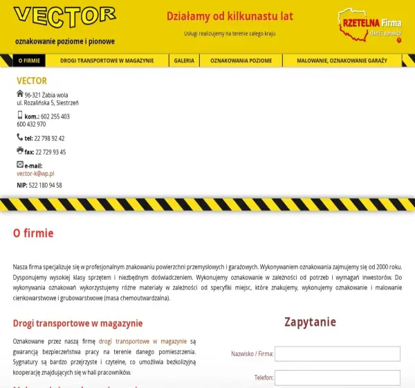 Forum i opinie o vector-znakowanie.com.pl