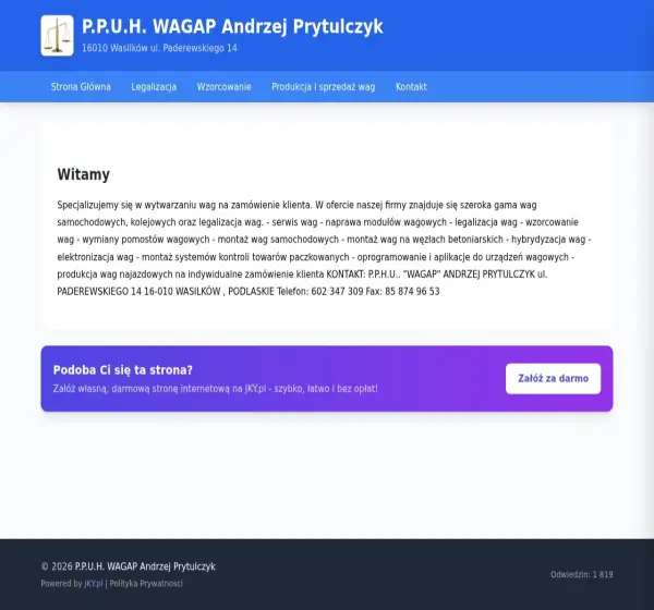 Forum i opinie o wagap.jky.pl
