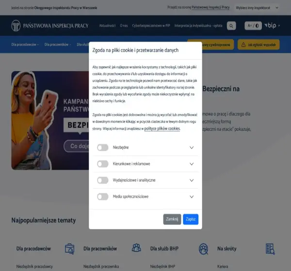 Forum i opinie o warszawa.pip.gov.pl
