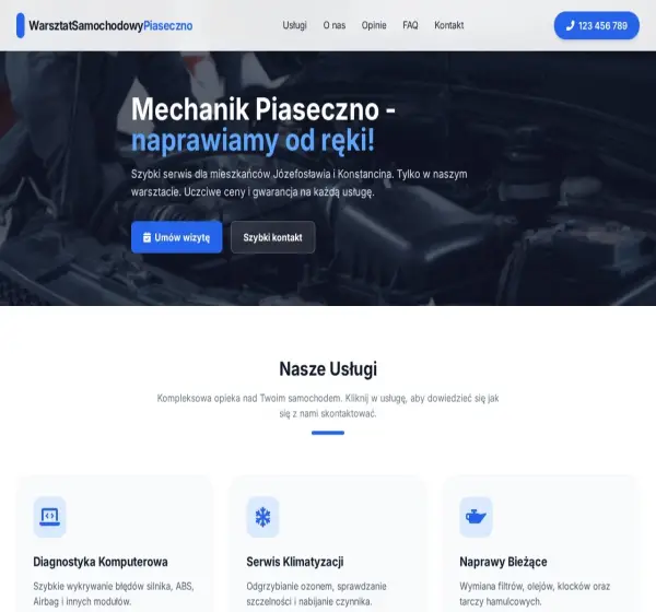Forum i opinie o warsztat-piaseczno.pl
