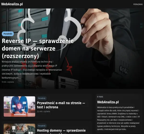 Forum i opinie o webanaliza.pl