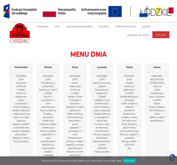 Forum i opinie o weronacatering.pl
