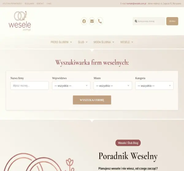 Forum i opinie o wesele.com.pl