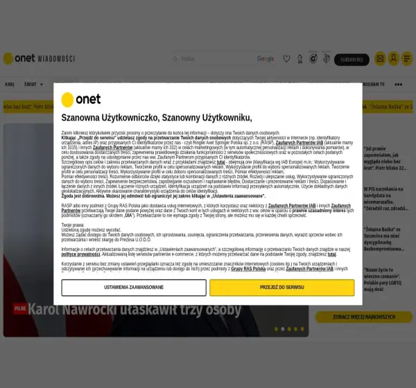 Forum i opinie o wiadomosci.onet.pl