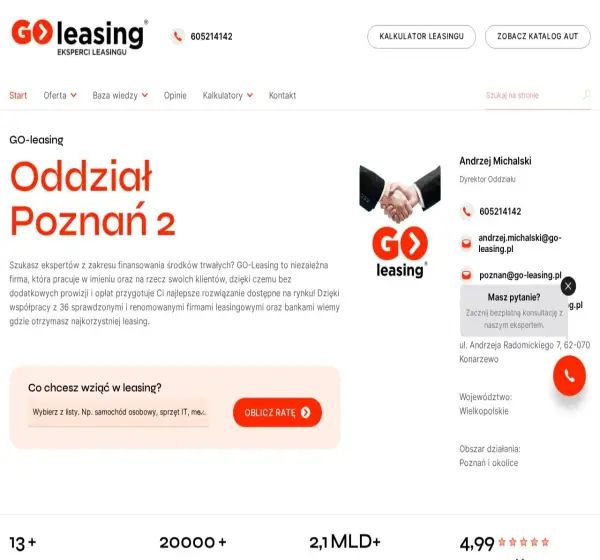 Forum i opinie o wielkopolska.go-leasing.pl
