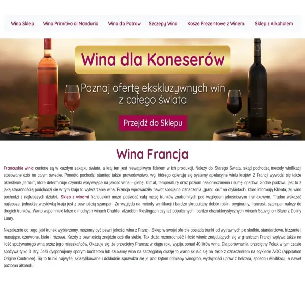 Forum i opinie o wina-francja.pl